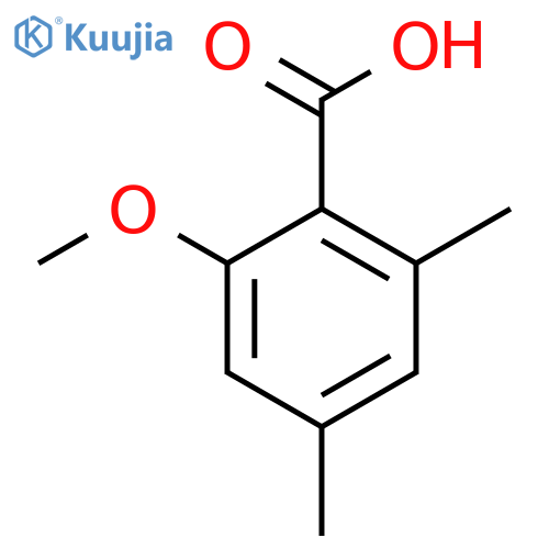 2-METHOXY-4,6-DIMETHYLBENZOIC ACID structure