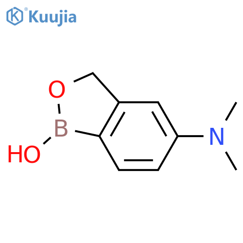 2,1-Benzoxaborol-5-amine, 1,3-dihydro-1-hydroxy-N,N-dimethyl- structure