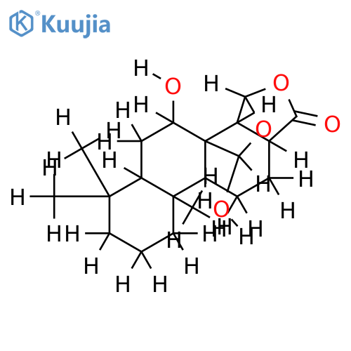 (7alpha,17beta)-15,17-Epoxy-7,17-dihydroxy-16-spongianone structure