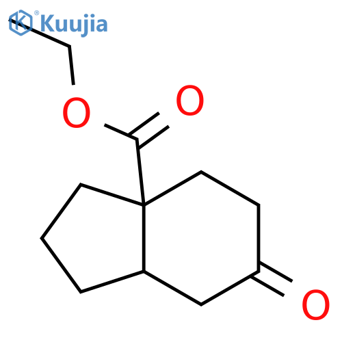 ethyl 6-oxo-octahydro-1H-indene-3a-carboxylate structure