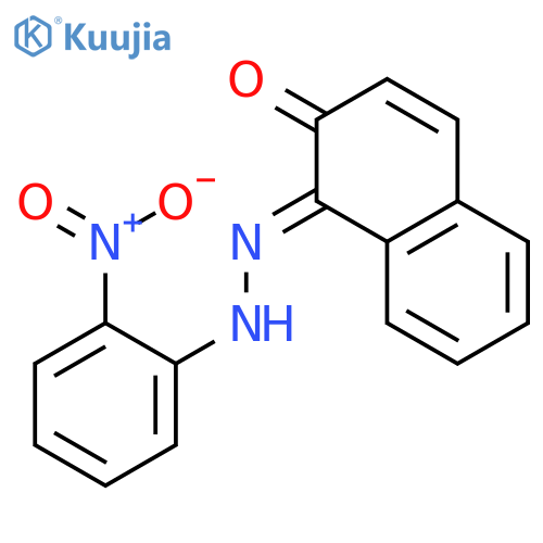 1,2-Naphthalenedione, 1-[(2-nitrophenyl)hydrazone] structure