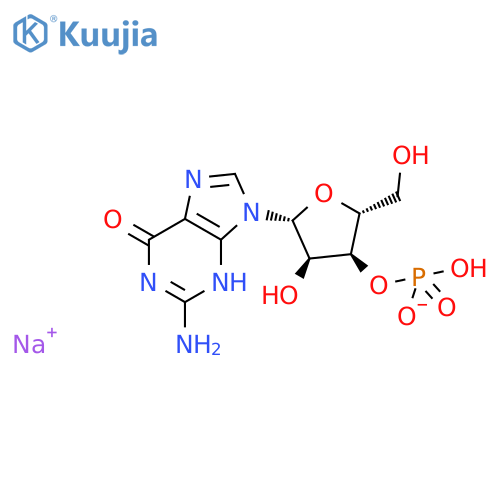 3'-Guanylic acid, monosodium salt structure