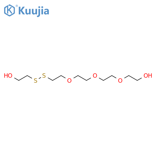 7,10,13-Trioxa-3,4-dithiapentadecane-1,15-diol structure