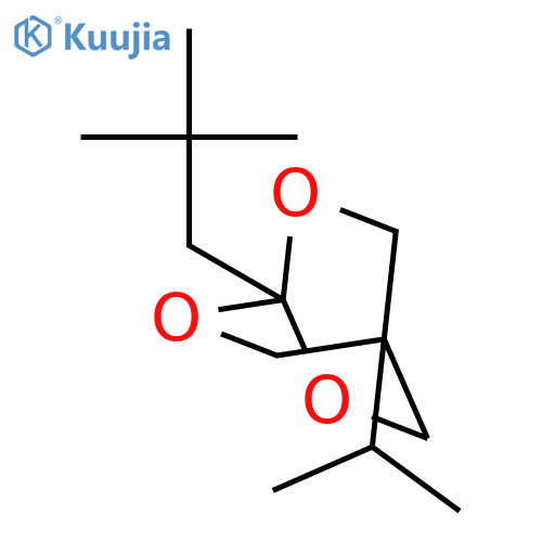 1-(2,2-dimethylpropyl)-4-(propan-2-yl)-2,6,7-trioxabicyclo[2.2.2]octane structure