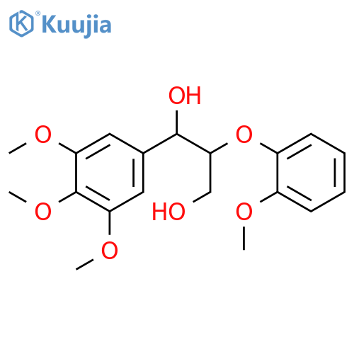 1,3-Propanediol, 2-(2-methoxyphenoxy)-1-(3,4,5-trimethoxyphenyl)- structure