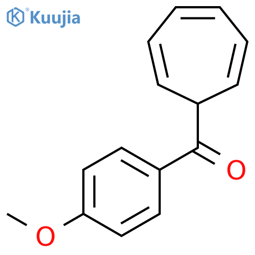 Methanone, 2,4,6-cycloheptatrien-1-yl(4-methoxyphenyl)- structure