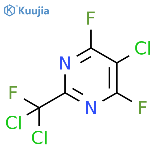 Pyrimidine, 5-chloro-2-(dichlorofluoromethyl)-4,6-difluoro- structure