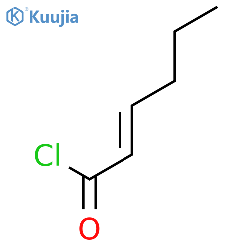 (2E)-2-Hexenoyl Chloride structure