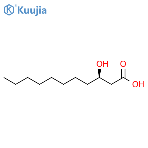 Undecanoic acid, 3-hydroxy-, (3R)- structure