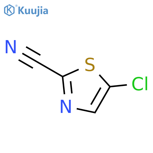 5-chloro-thiazole-2-carbonitrile structure