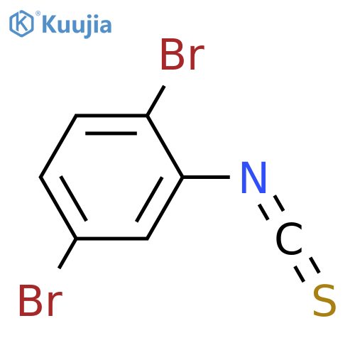 2,5-Dibromophenyl isothiocyanate structure