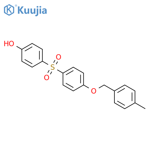 4-{4-[(4-Methylphenyl)methoxy]benzene-1-sulfonyl}phenol structure