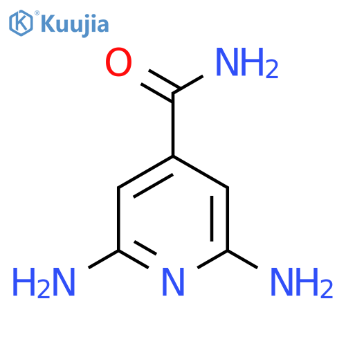 2,6-Diaminoisonicotinamide structure
