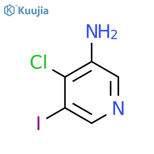 3-Pyridinamine, 4-chloro-5-iodo- structure