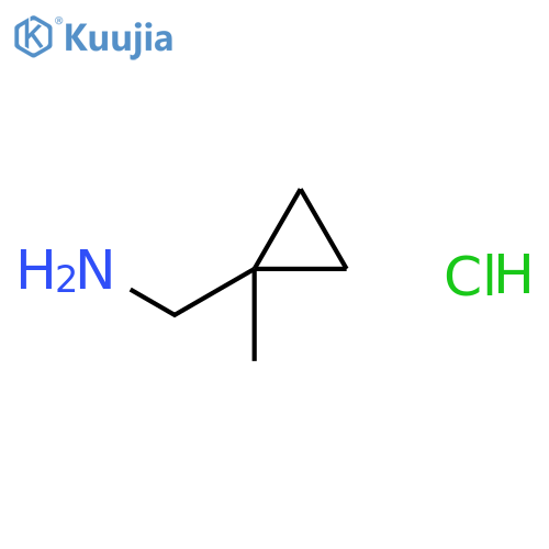 (1-methylcyclopropyl)methylamine structure