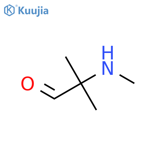 2-Methyl-2-(methylamino)propanal structure