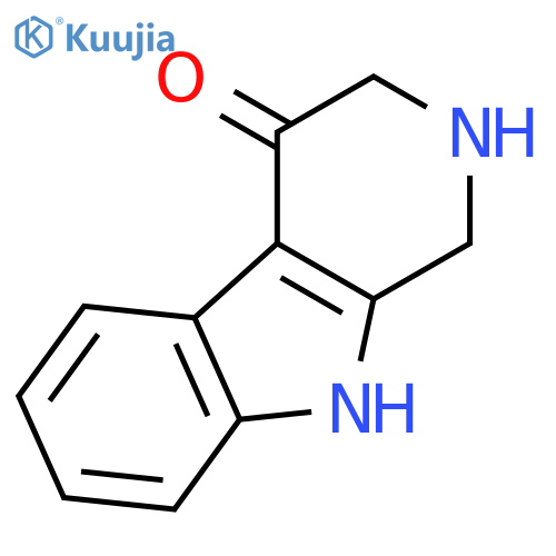 1H,2H,3H,4H,9H-pyrido3,4-bindol-4-one structure