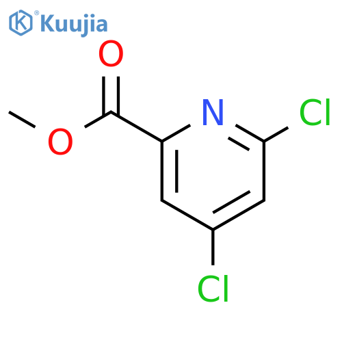 methyl 4,6-dichloropyridine-2-carboxylate structure