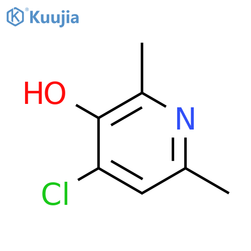 3-Pyridinol, 4-chloro-2,6-dimethyl- structure
