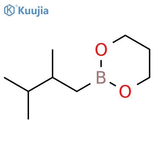 1,3,2-Dioxaborinane, 2-(2,3-dimethylbutyl)- structure
