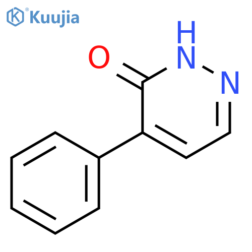 3(2H)-Pyridazinone, 4-phenyl- structure