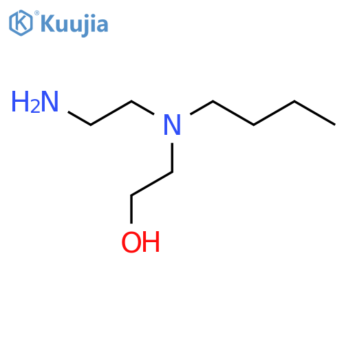 2-(2-aminoethyl)(butyl)aminoethan-1-ol structure