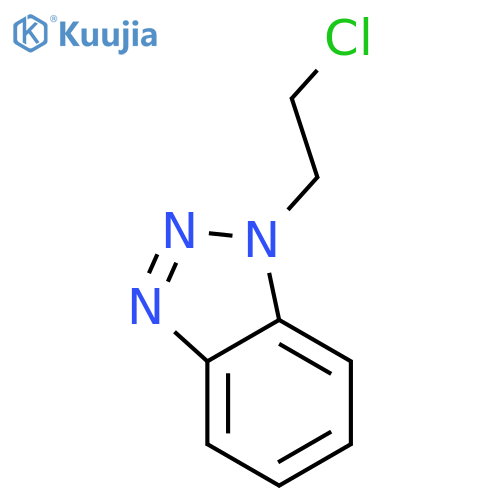 1H-Benzotriazole, 1-(2-chloroethyl)- structure