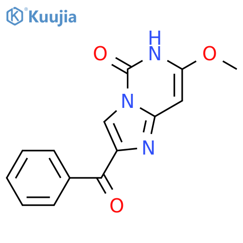 Imidazo[1,2-c]pyrimidin-5(6H)-one, 2-benzoyl-7-methoxy- structure