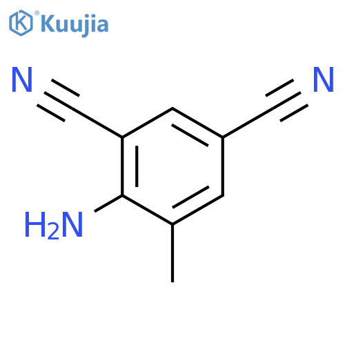 4-Amino-5-methylisophthalonitrile structure