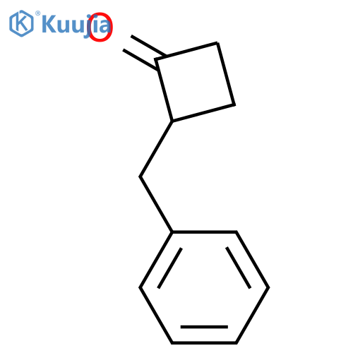 Cyclobutanone, 2-(phenylmethyl)- structure
