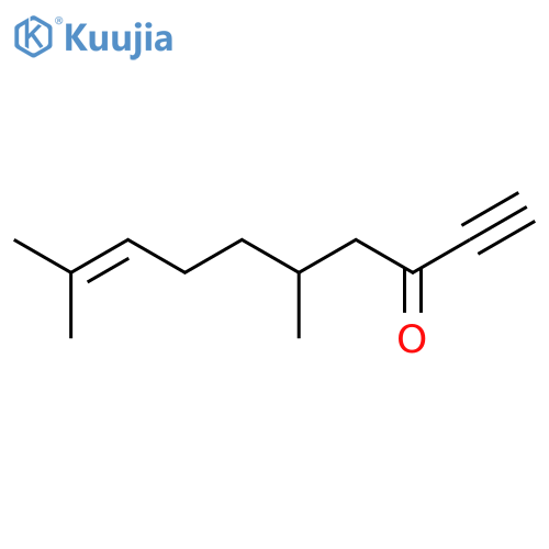8-Decen-1-yn-3-one, 5,9-dimethyl- structure