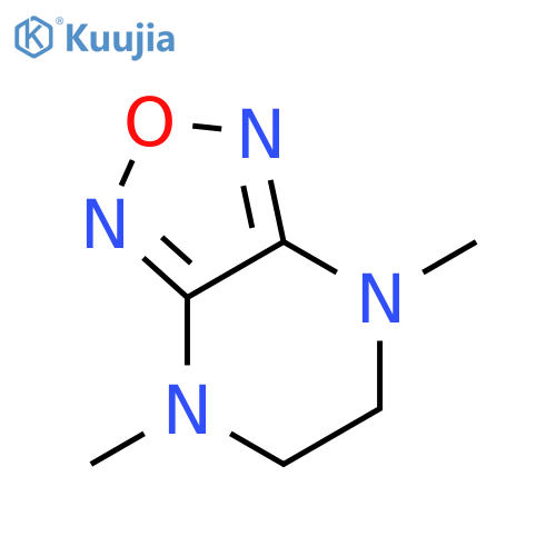 [1,2,5]Oxadiazolo[3,4-b]pyrazine,4,5,6,7-tetrahydro-4,7-dimethyl- structure