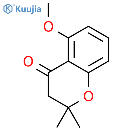 5-Methoxy-2,2-dimethylchroman-4-one structure