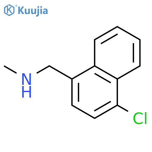 1-Naphthalenemethanamine, 4-chloro-N-methyl- structure