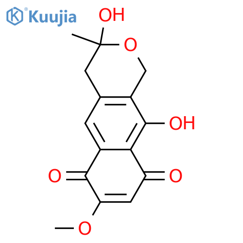 Fusarubin; 6,9-Quinone, 5-deoxy structure
