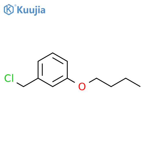 1-butoxy-3-(chloromethyl)benzene structure