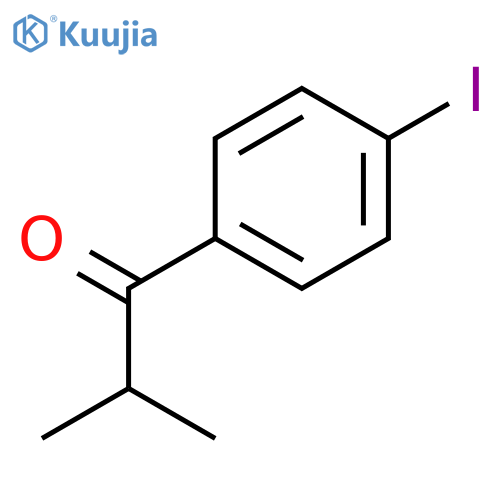 1-(4-Iodophenyl)-2-methylpropan-1-one structure