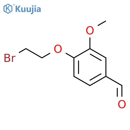4-(2-BROMOMETHOXY)-3-METHOXYBENZALDEHYD& structure