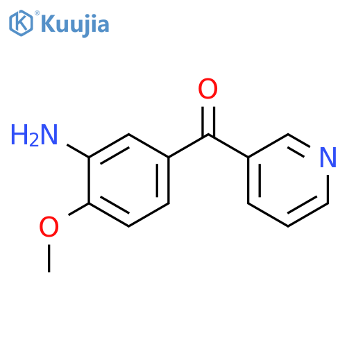 Methanone, (3-amino-4-methoxyphenyl)-3-pyridinyl- structure