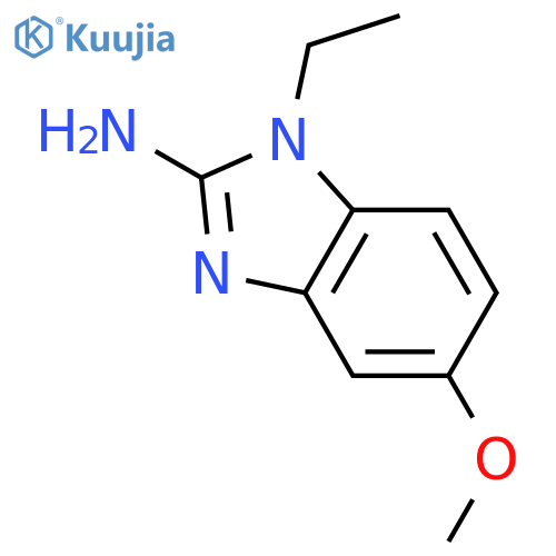 1-ethyl-5-methoxy-1H-Benzimidazol-2-amine structure