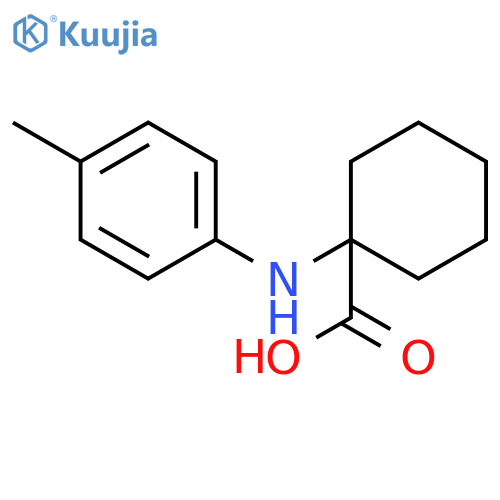 1-p-Tolylamino Cyclohexanecarboxylic Acid structure