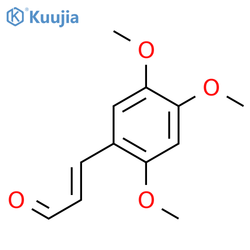 (Z)-3-(2,4,5-Trimethoxyphenyl)-2-propenal structure