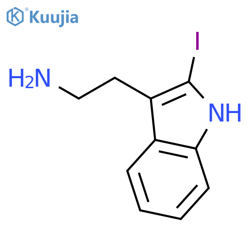 1H-Indole-3-ethanamine, 2-iodo- structure