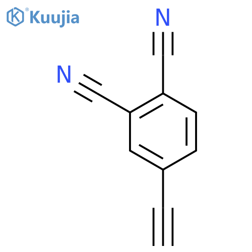 4-ethynylbenzene-1,2-dicarbonitrile structure