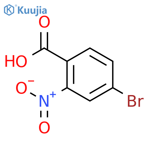 4-Bromo-2-nitrobenzoic acid structure