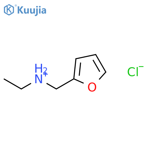 ethyl(furan-2-yl)methylamine hydrochloride structure