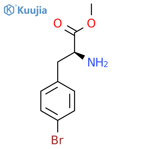 Methyl (2s)-2-Amino-3-(4-bromophenyl)propanoate structure