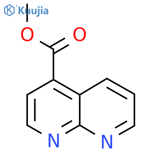 Methyl 1,8-naphthyridine-4-carboxylate structure