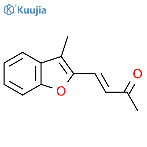 4-(3-Methyl-1-benzofuran-2-yl)but-3-en-2-one structure