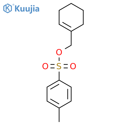 (Cyclohex-1-en-1-yl)methyl 4-methylbenzene-1-sulfonate structure